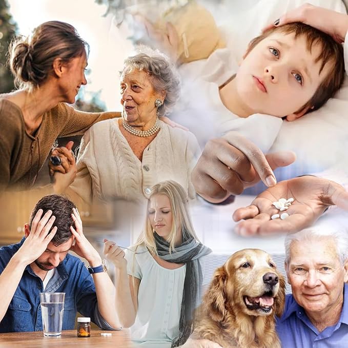 Johnbee Pill Crusher, Pill Grinder Fine Powder Extremely Fine. Storage Compartment. Pill Crushers for Elderly, Family and Pets. Silicone Edges. Grind Multiple Pills at Once - Cleaning Brush (Orange)