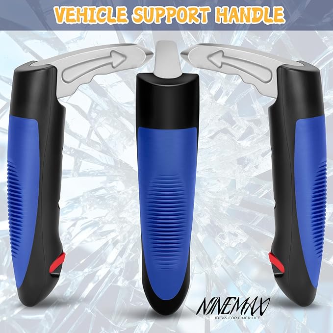 Car Door Handle for Elderly Car Handle Assist Support, Auto Grab Handles, Portable 3 in 1 Car Door Cane for Seniors, Handicap (2 pcs)