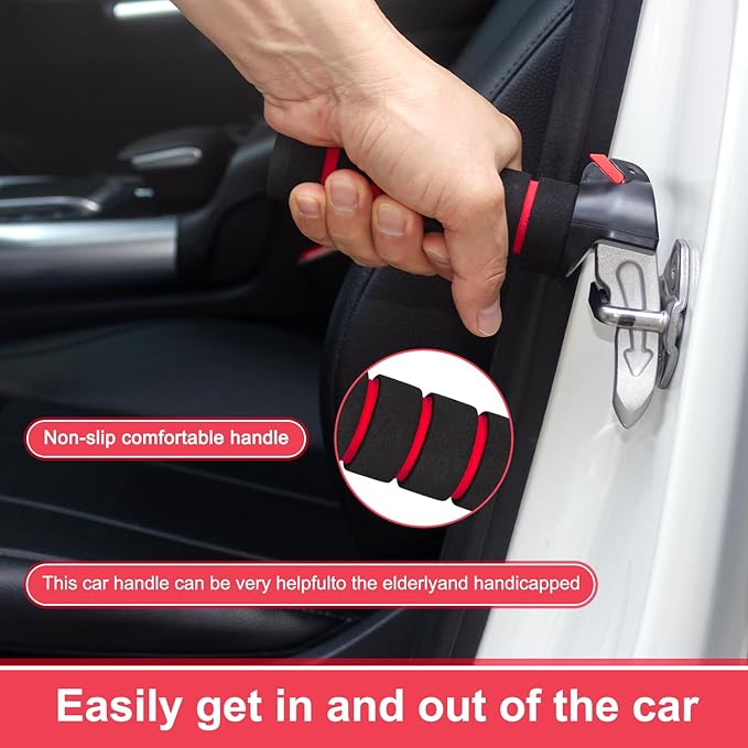 3 in 1 Elderly Car Handle Assist Support Multifunction Handle for Seniors and Handicapped