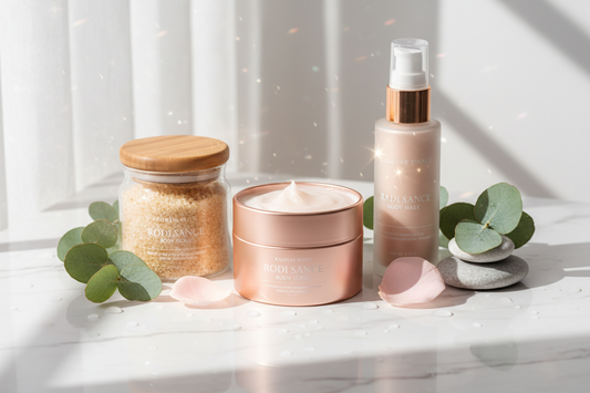 Radiance Reset Ritual: Glow-Boosting Face Care, Body Scrubs & Hair Masks
