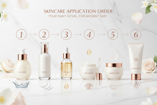 The Correct Order to Apply Skincare Products