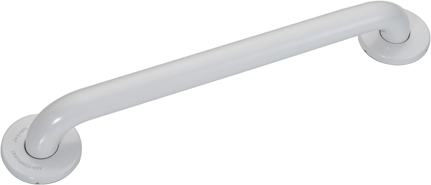 Joyrain 16-inch Bathroom Safety Grab Bar - 500lb Weight Capacity ADA Certified Anti-Slip Handle for Shower/Tub/Toilet, Elderly & Disabled Assist (White, 36 inch)