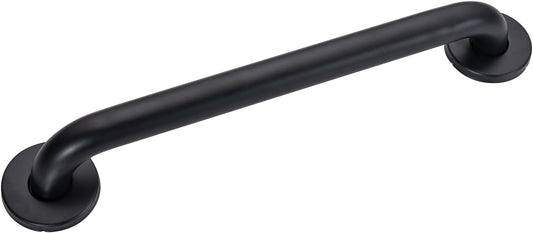Joyrain 16-inch Bathroom Safety Grab Bar - 500lb Weight Capacity ADA Certified Anti-Slip Handle for Shower/Tub/Toilet, Elderly & Disabled Assist (Matte Black, 12 inch)
