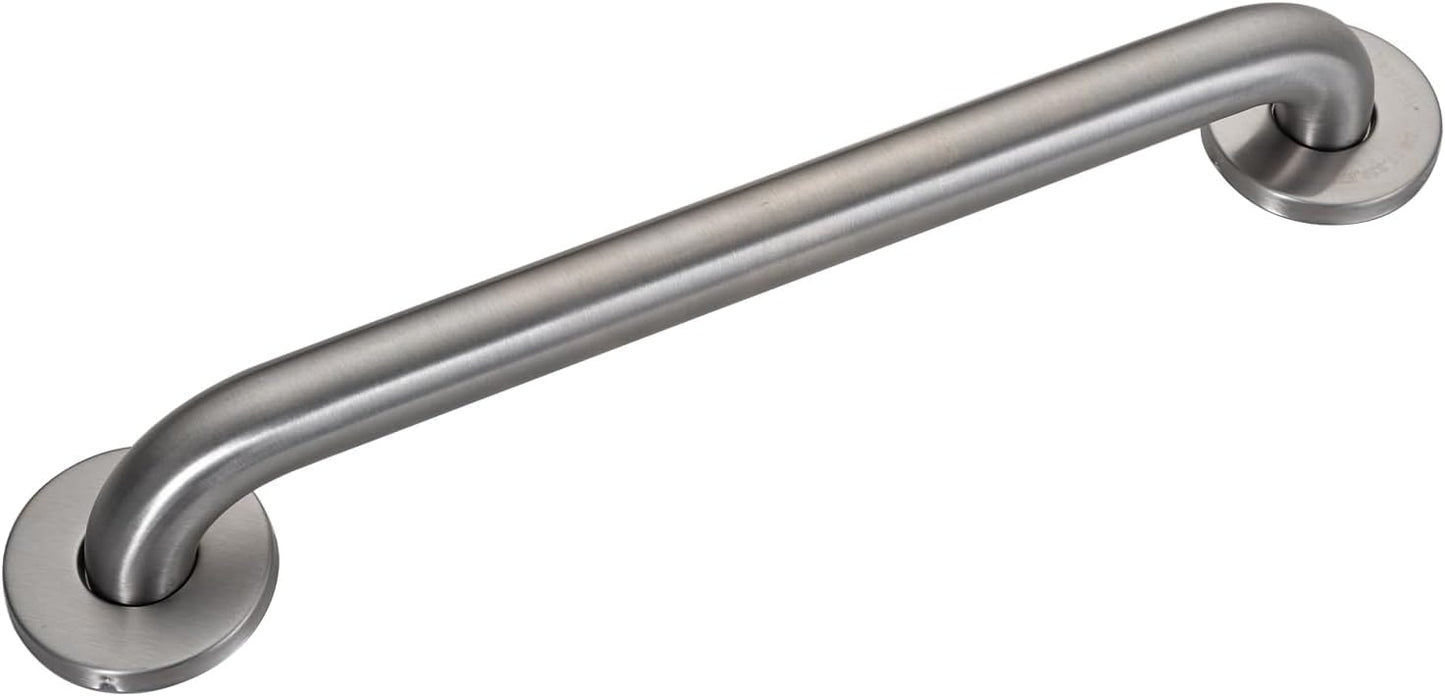 Joyrain 16-inch Bathroom Safety Grab Bar - 500lb Weight Capacity ADA Certified Anti-Slip Handle for Shower/Tub/Toilet, Elderly & Disabled Assist (Brushed Stainless Steel, 12 inch)