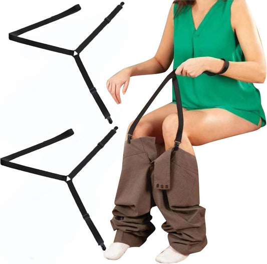 2PCS Assistive Devices for Disabled, Dressing Aids for Seniors, Clip and Pull Dressing Aid, Disability Dressing Aids for Elderly, Wearing Assist Tool for for Disabled Pregnant Injuries Pants Helper