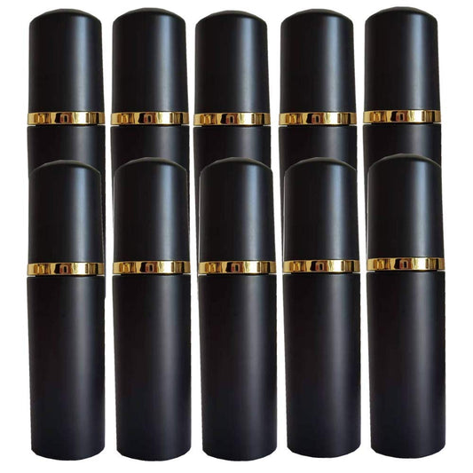 10 Pcs Black Foaming Soap Dispenser Mini Empty Foaming Liquid Soap Pump Bottles 60ml