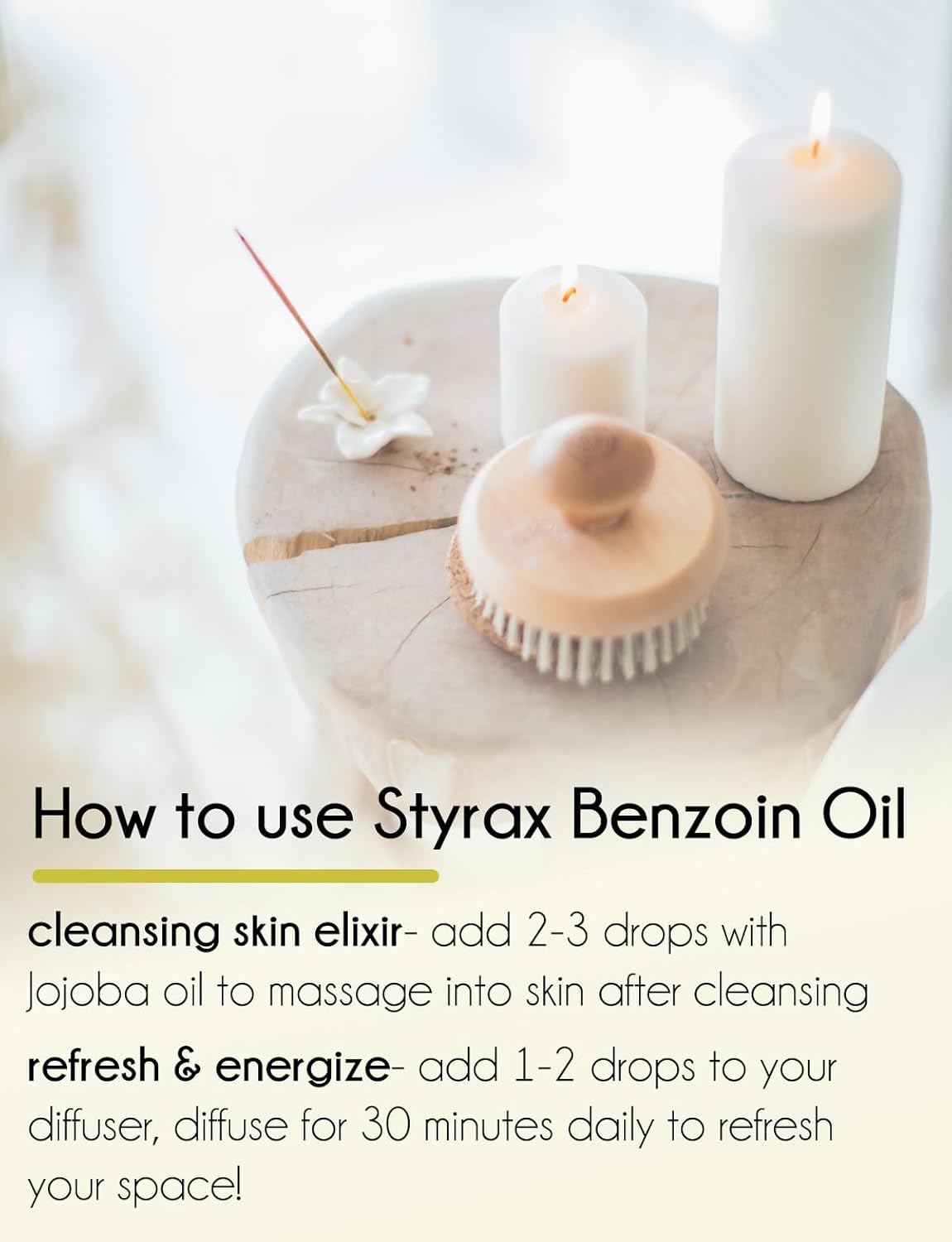 16 fl oz - Styrax Benzoin Oil (100% Pure & Uncut), Aluminum Bottle - GreenHealth