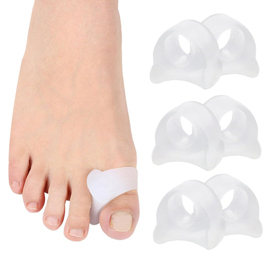 12pcs Gel Toe Spacers include sizes S M L, Toe Separators to Correct Your Toes, Toe Support Big Toe Spacers for Overlapping Toes Bunions Hammer Toe Relaxation Restore Toes to Their Original Shape
