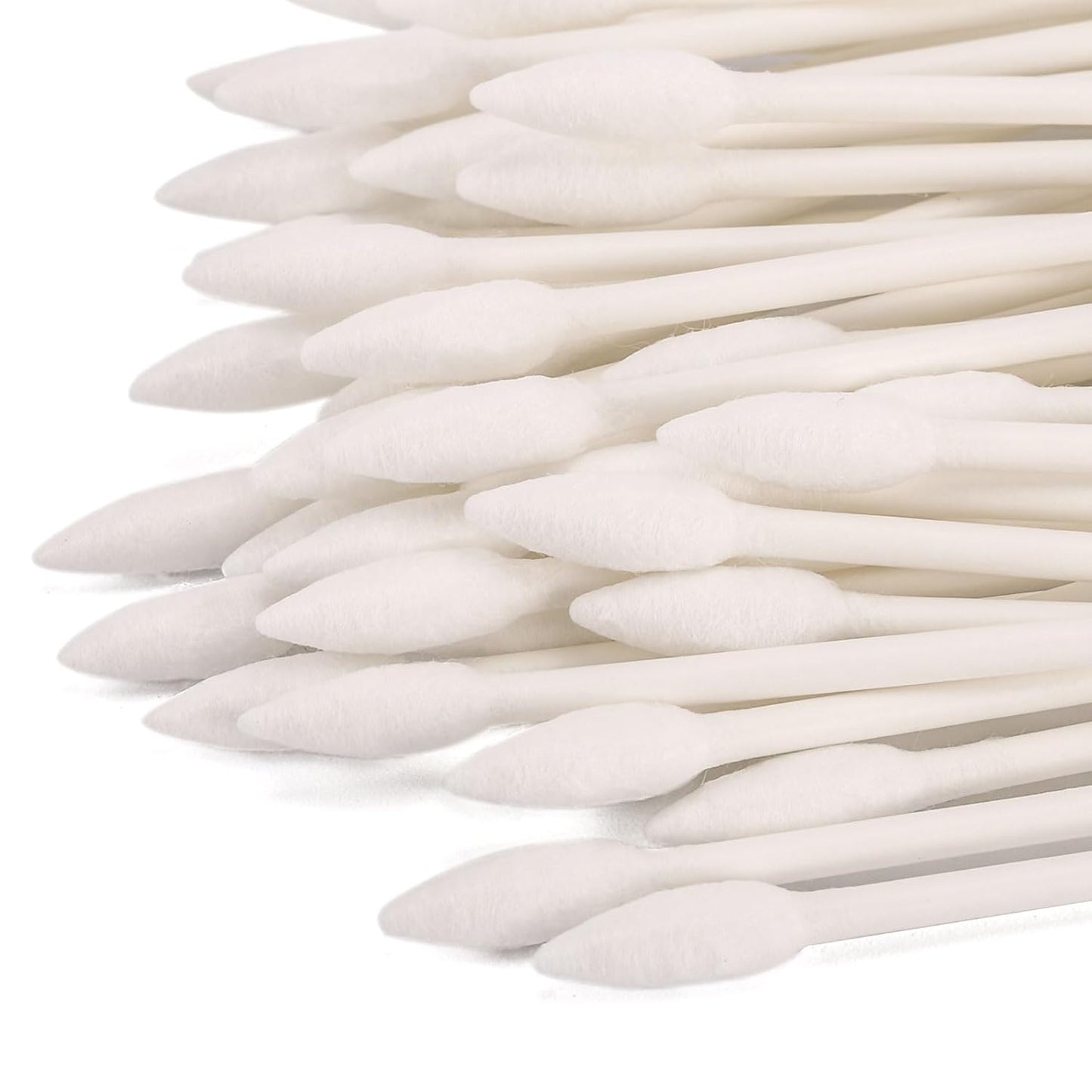 1200 Count 3" Pointed Cotton Swabs Double Precision Tip Cotton Buds with Paper Stick for Makeup