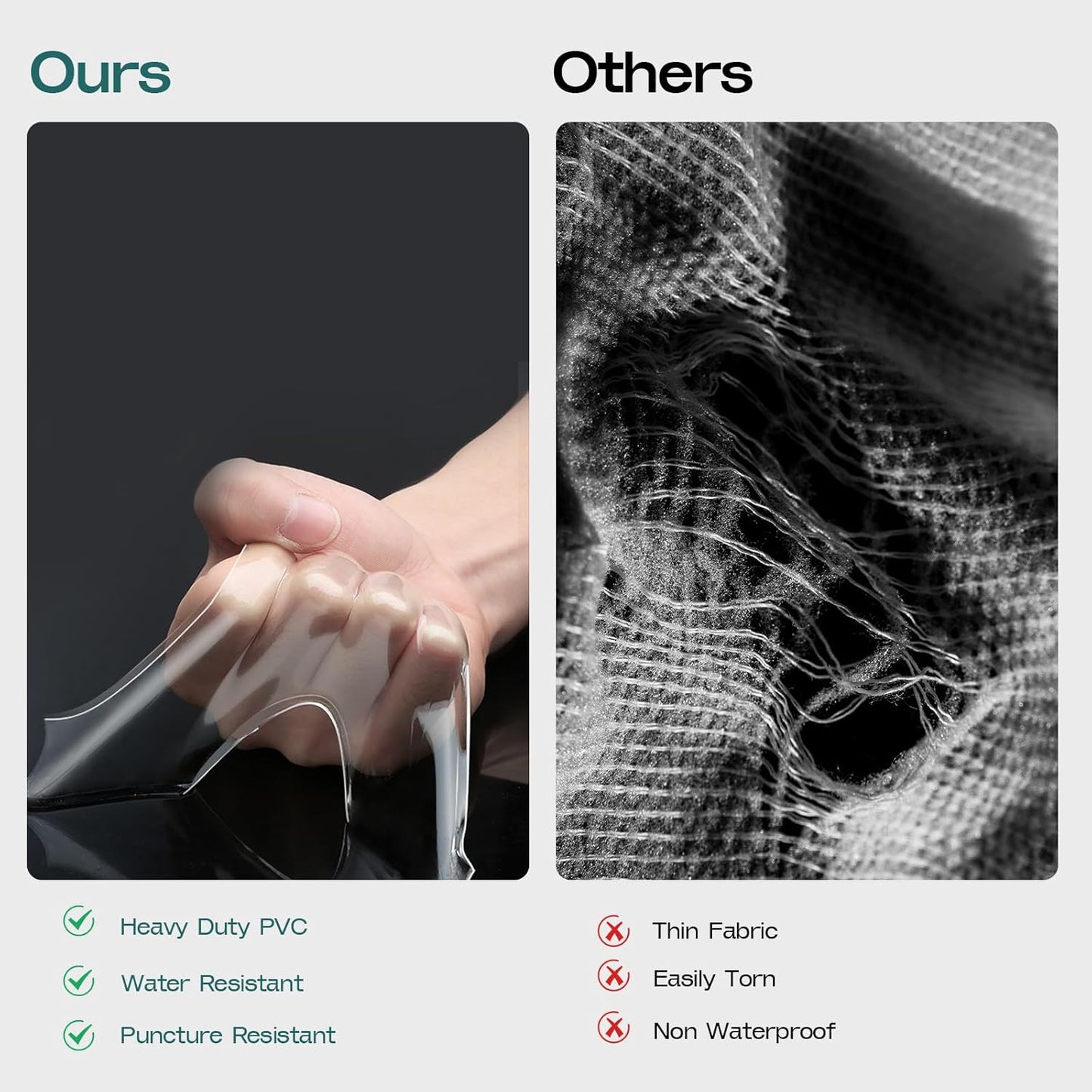 10PACK Clear Zippered Storage Bags for Clothes, 22L Closet Organizers Bag, and Blanket Storage Bags for Bedding, Linen, Blankets, Comforters, Clothing & Toys (White)