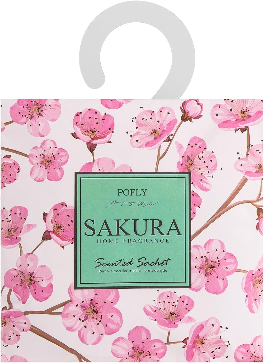 12 Packs Sakura Scented Sachets – Long-Lasting Air Freshener & Closet Deodorizer for Drawers, Closets, Cars & Wardrobes