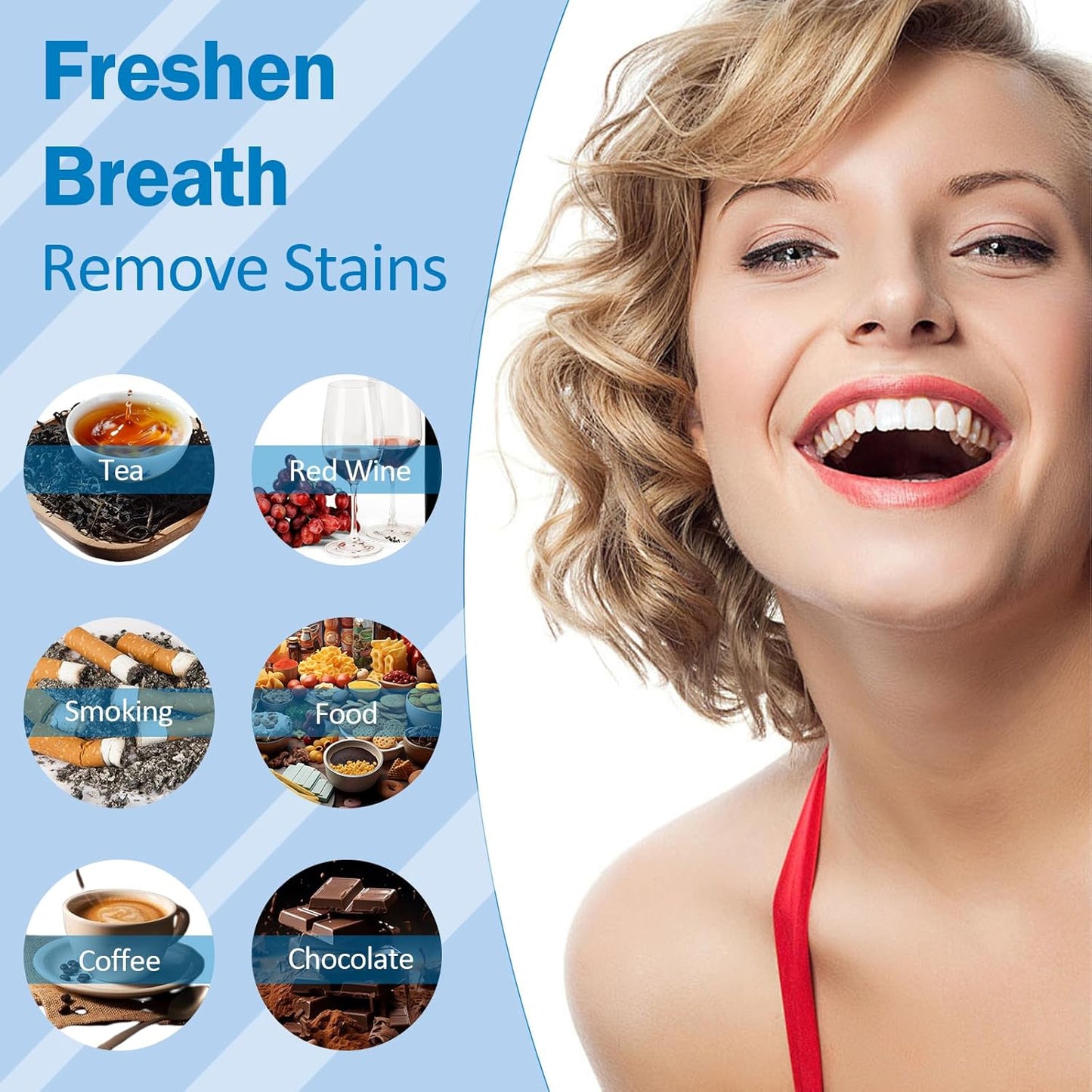 Teeth Whitening Pen - Professionally Stain Removal Teeth Whitening Gel Formula, No Sensitivity Effective Teeth Whitener, Mint (4 Pack)