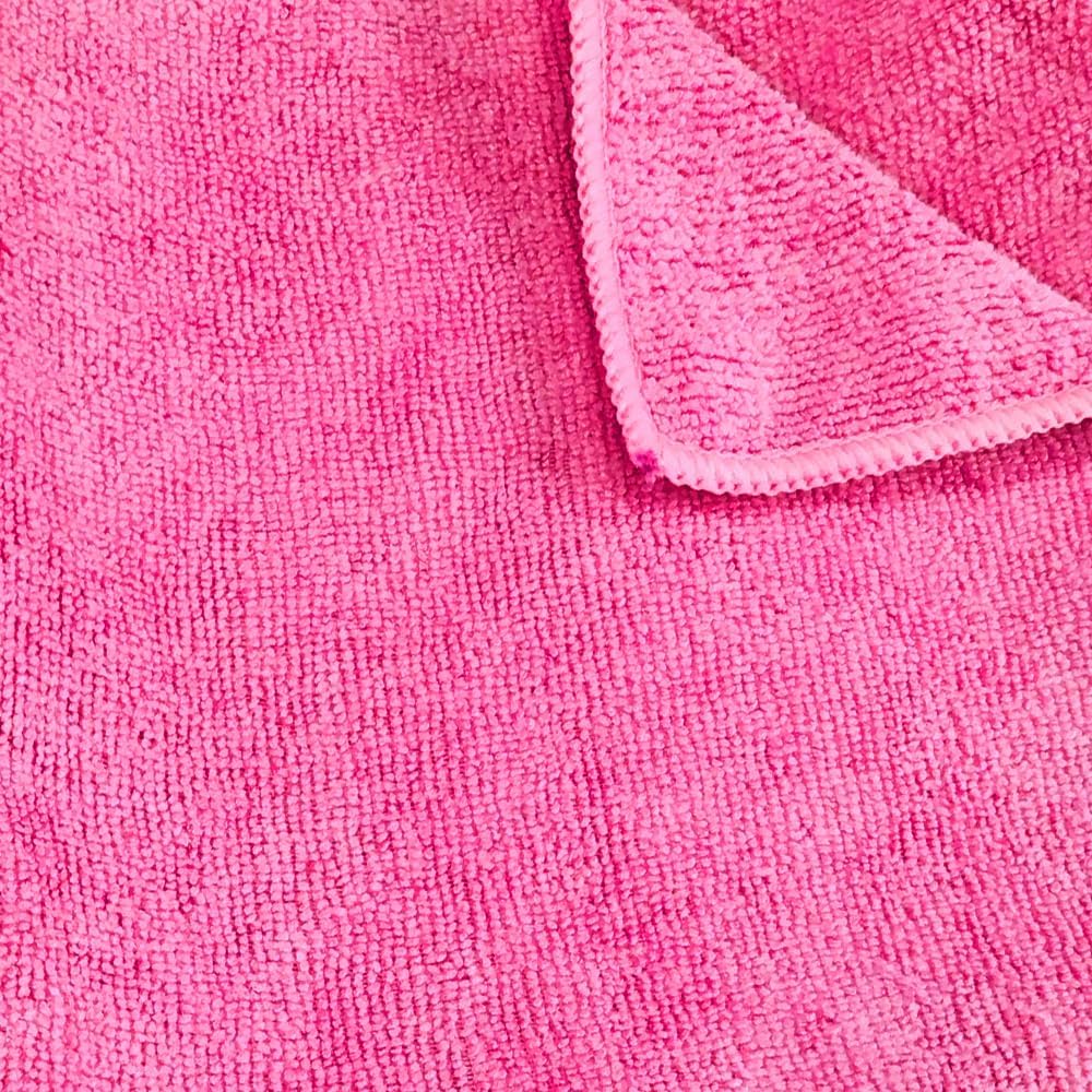 Arkwright Microfiber Gym Towel - Pack of 12 - Super Soft, Quick Dry Workout Sweat Towels, 300 GSM Lightweight & Absorbent for Sports, Working Out, Yoga, and Spa, 16 x 27 in, Hot Pink