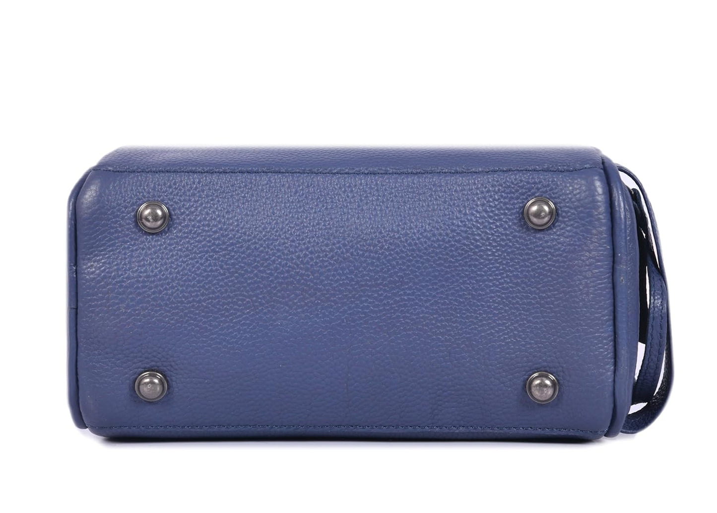 10" Premium Leather Toiletry Travel Pouch With Waterproof Lining Black Color | King-Size Handcrafted Vintage Shaving Kit By Aaron Leather Goods